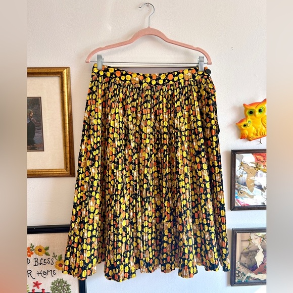 1960s Vintage Koret of California Press-Free Plissé Cotton Skirt – Wash ’n Wear - Picture 5 of 6